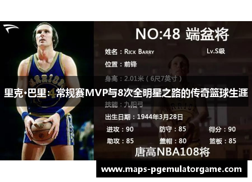 里克·巴里：常规赛MVP与8次全明星之路的传奇篮球生涯