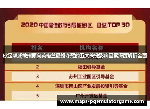 欧足联或被指倾向英格兰最终夺冠的五大关键影响因素深度解析全面